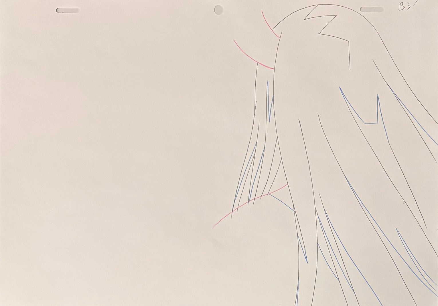 Boceto original de Naruto Shippuden (Naruto Uzumaki vs. Kaguya Otsutsuki)