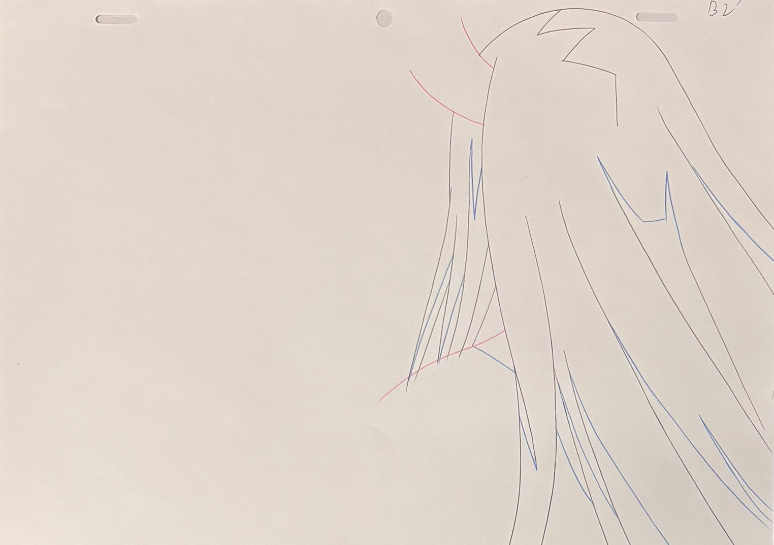 Boceto original de Naruto Shippuden (Naruto Uzumaki vs. Kaguya Otsutsuki)
