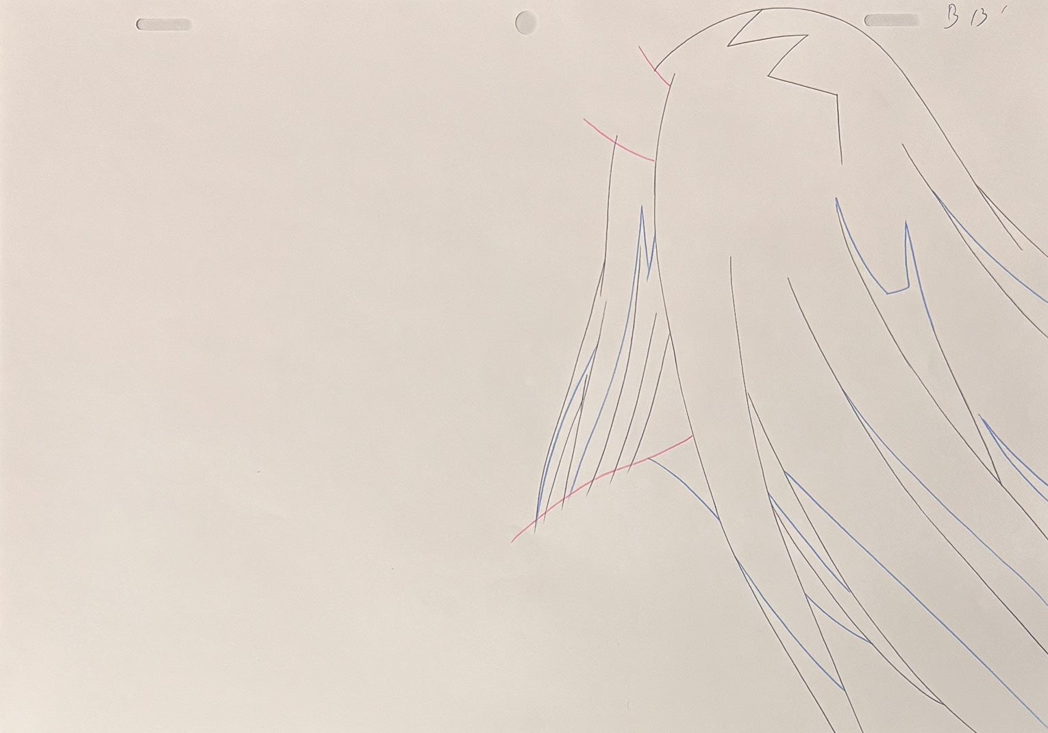 Boceto original de Naruto Shippuden (Naruto Uzumaki vs. Kaguya Otsutsuki)