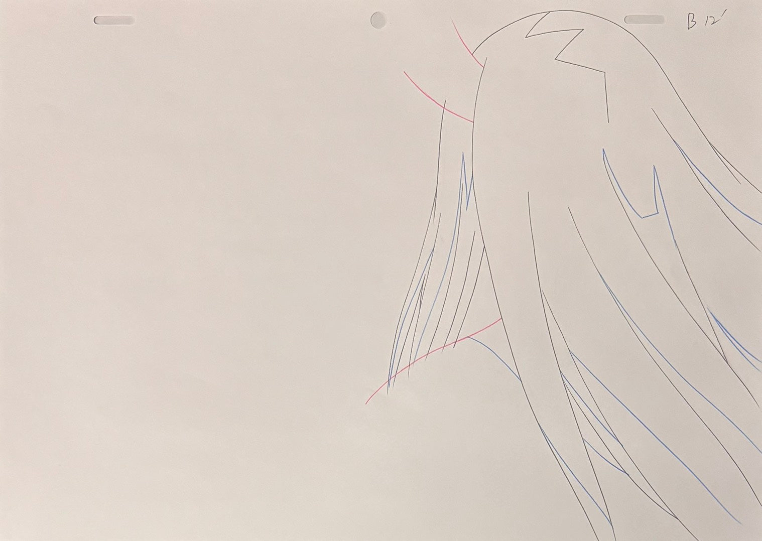 Boceto original de Naruto Shippuden (Naruto Uzumaki vs. Kaguya Otsutsuki)