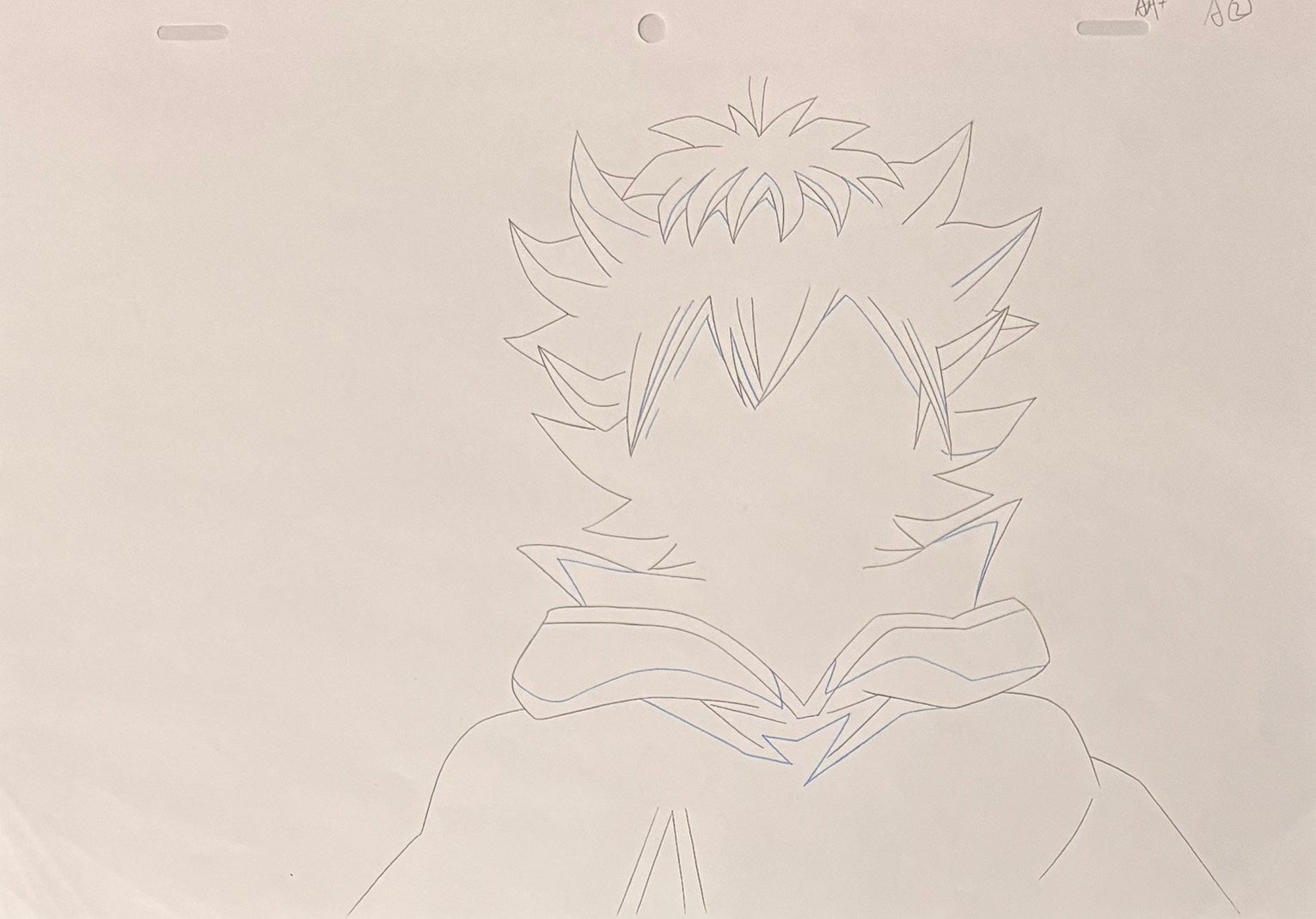 Boceto original de Black Clover (Asta)