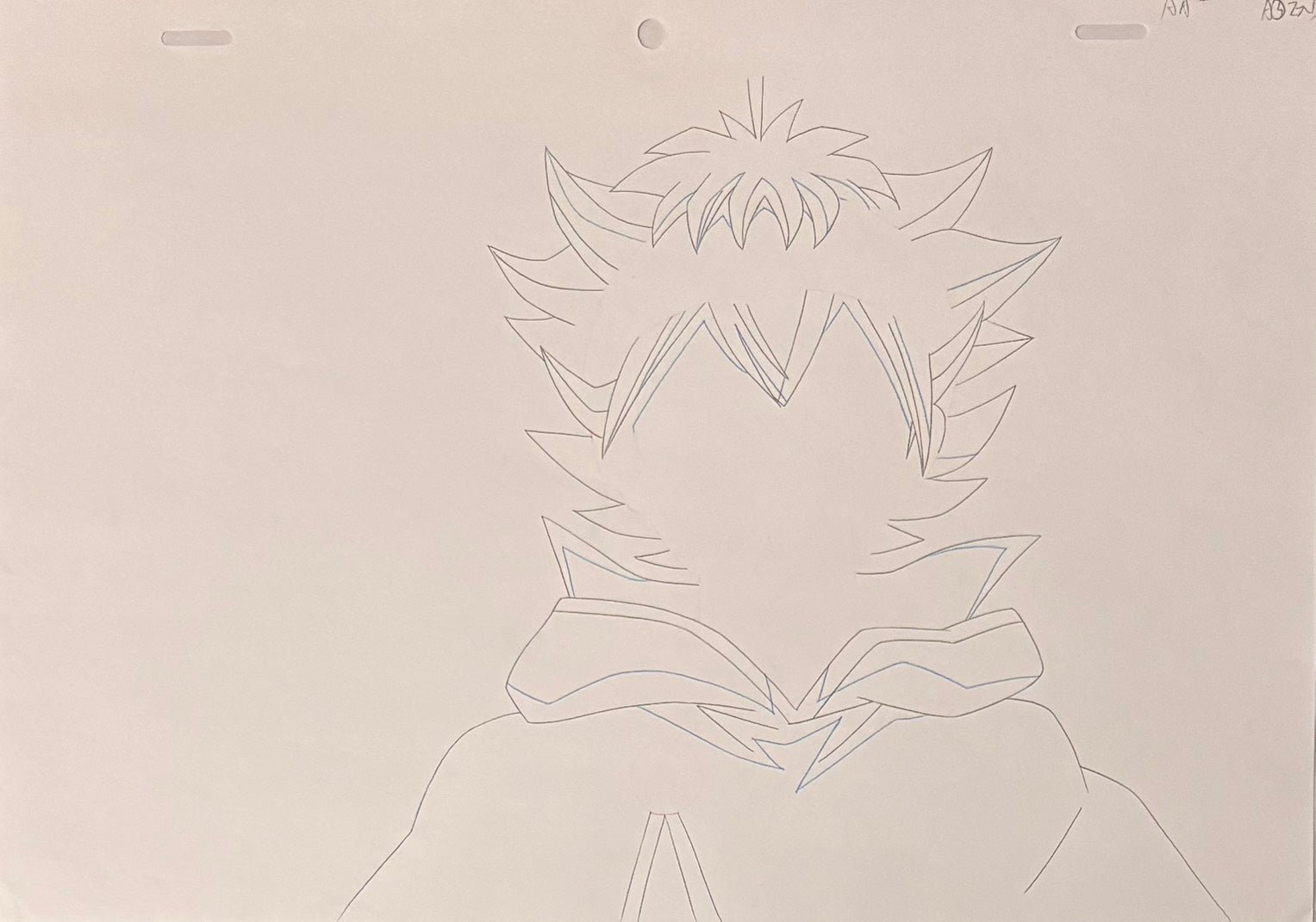 Boceto original de Black Clover (Asta)