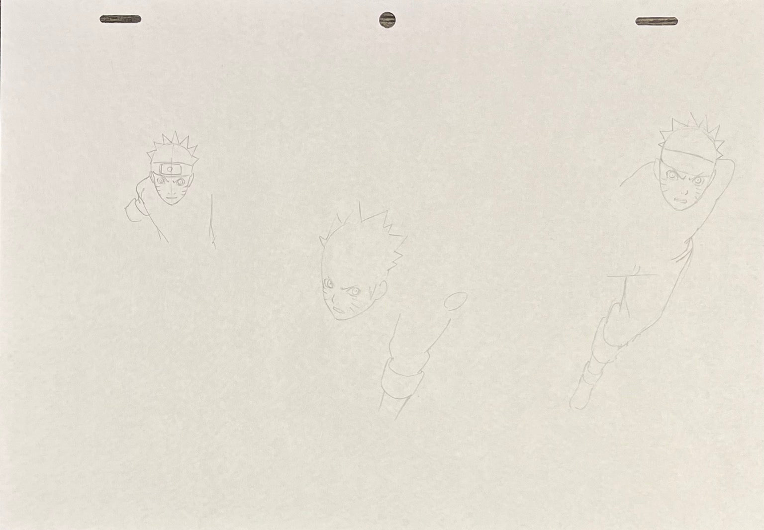 火影忍者原画第 2 页（漩涡鸣人）