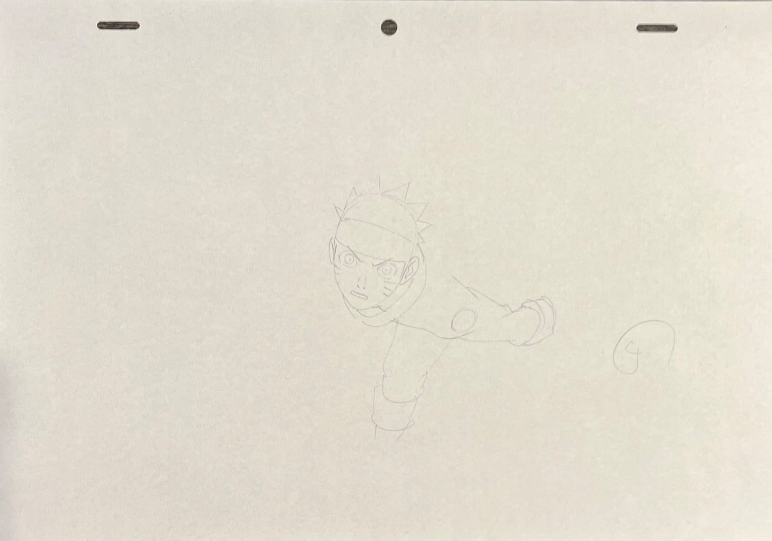 火影忍者原画第3页（漩涡鸣人）