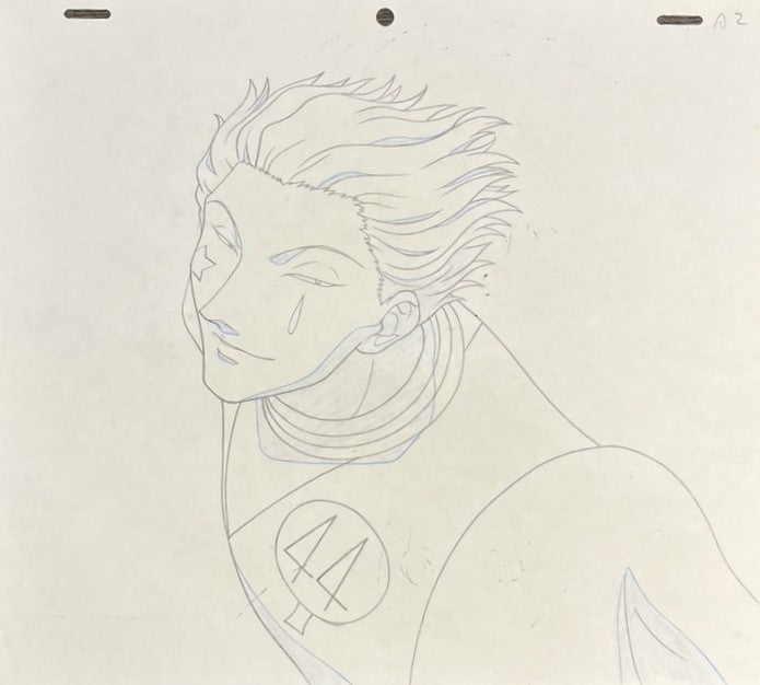 Hunter x Hunter Original Cel and Sketch (Hyskoa/Hisoka)