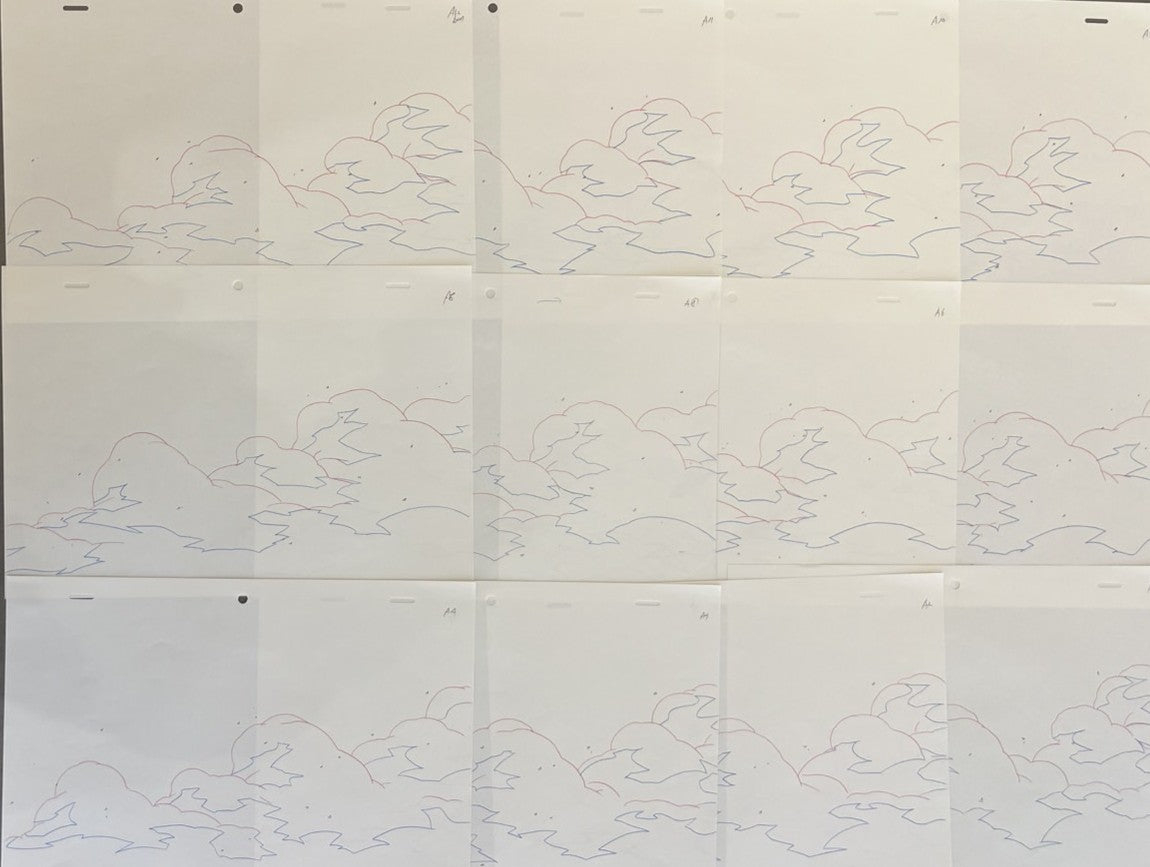 《火影忍者》原画（波风水门、我爱罗、旗木卡卡西）13页套装