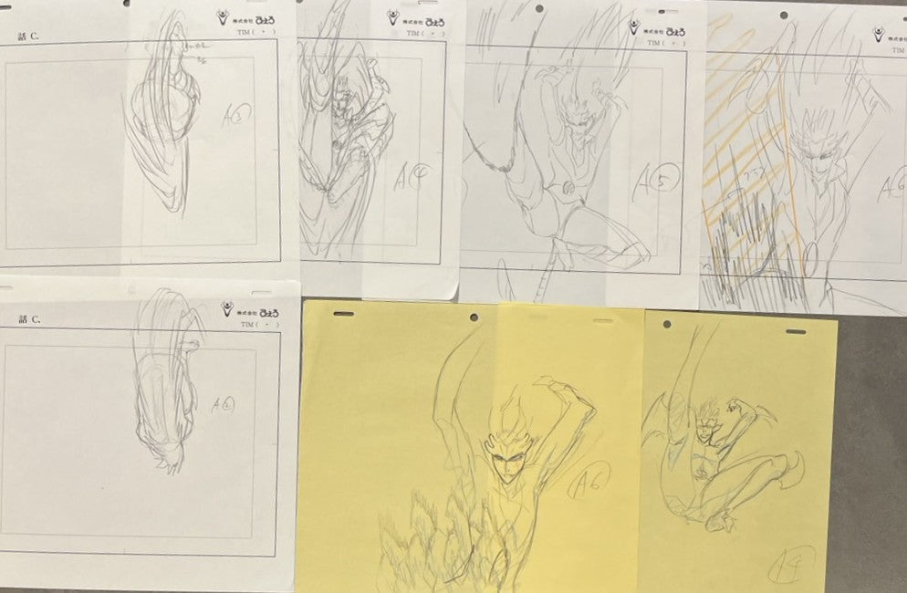 Dibujo original de Bleach (Grimmjow Jaegerjaquez) Conjunto de 8 páginas