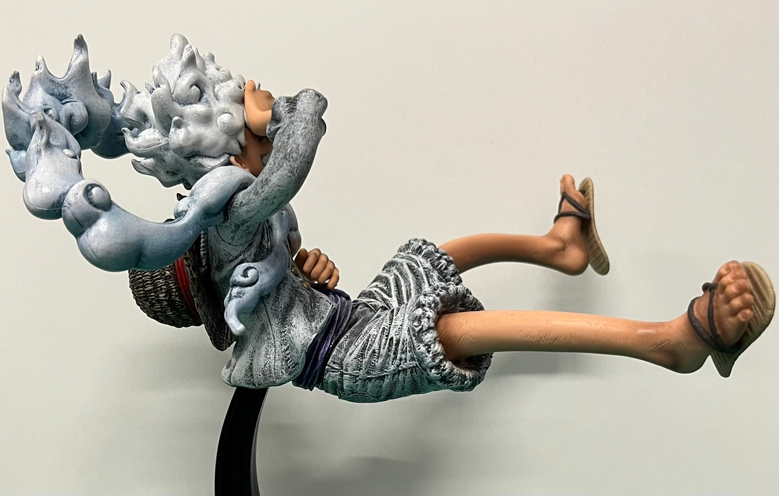 One Piece Luffy Gear 5 Repainted Figure