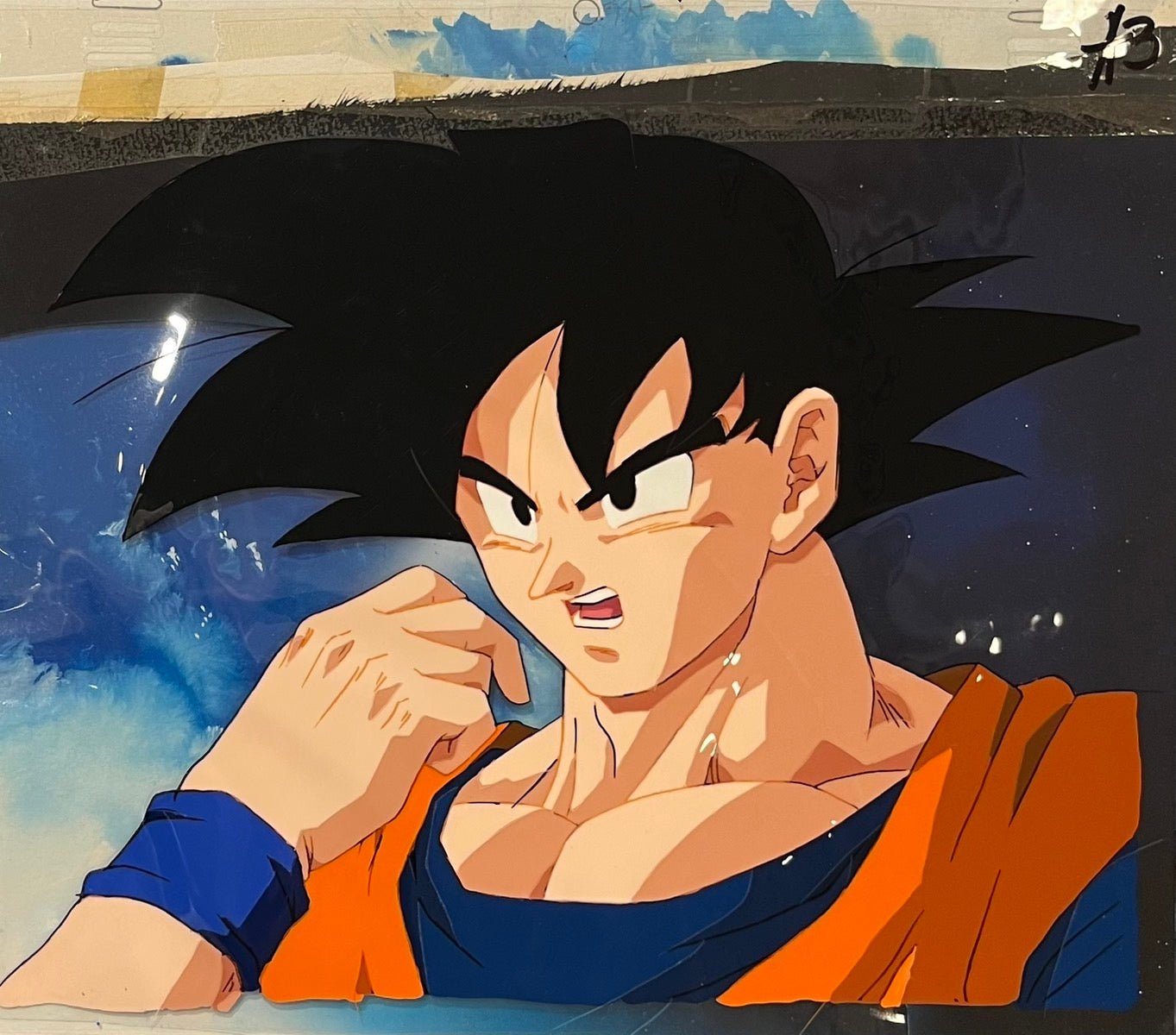 《龙珠》原创赛璐璐片、手稿及背景（悟空）