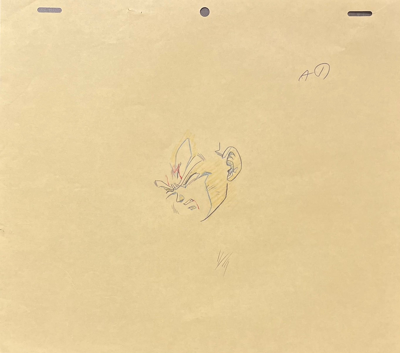 Dragonball Original Drawing (Gohan) 2 Page Set