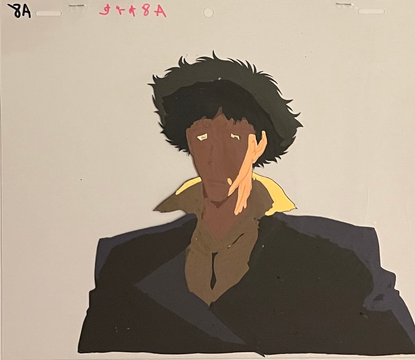 星际牛仔原版赛璐珞片和素描（斯派克·斯皮格尔）