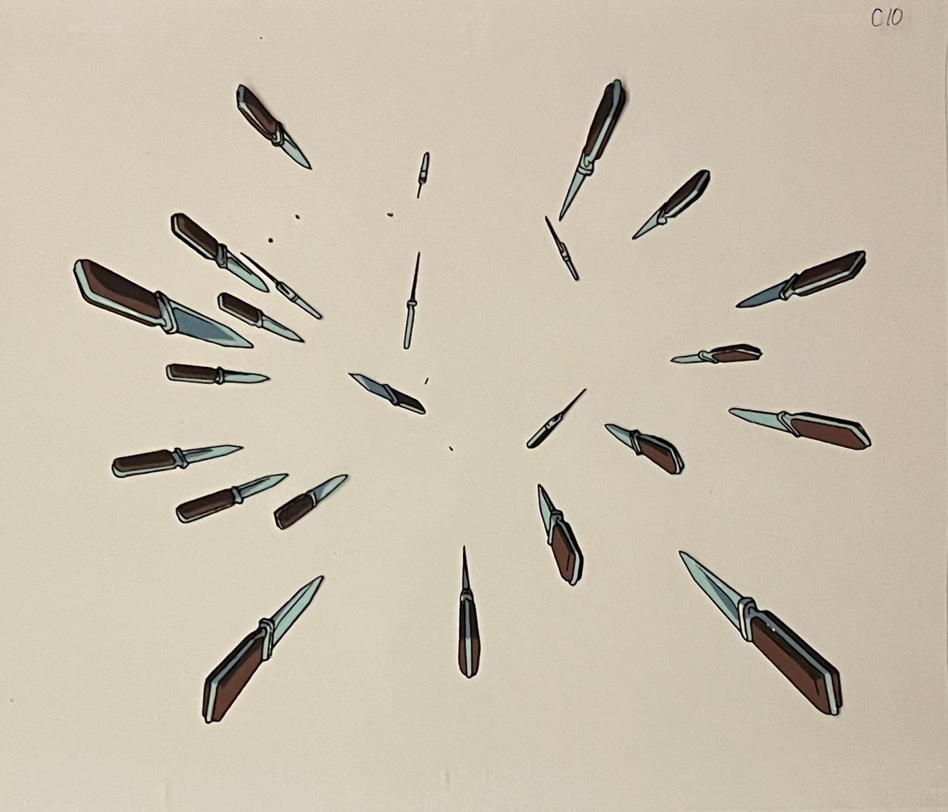 Cels &amp; Sketches de JoJo's Bizarre Adventure (Jotaro Kujo y Star Platinum)