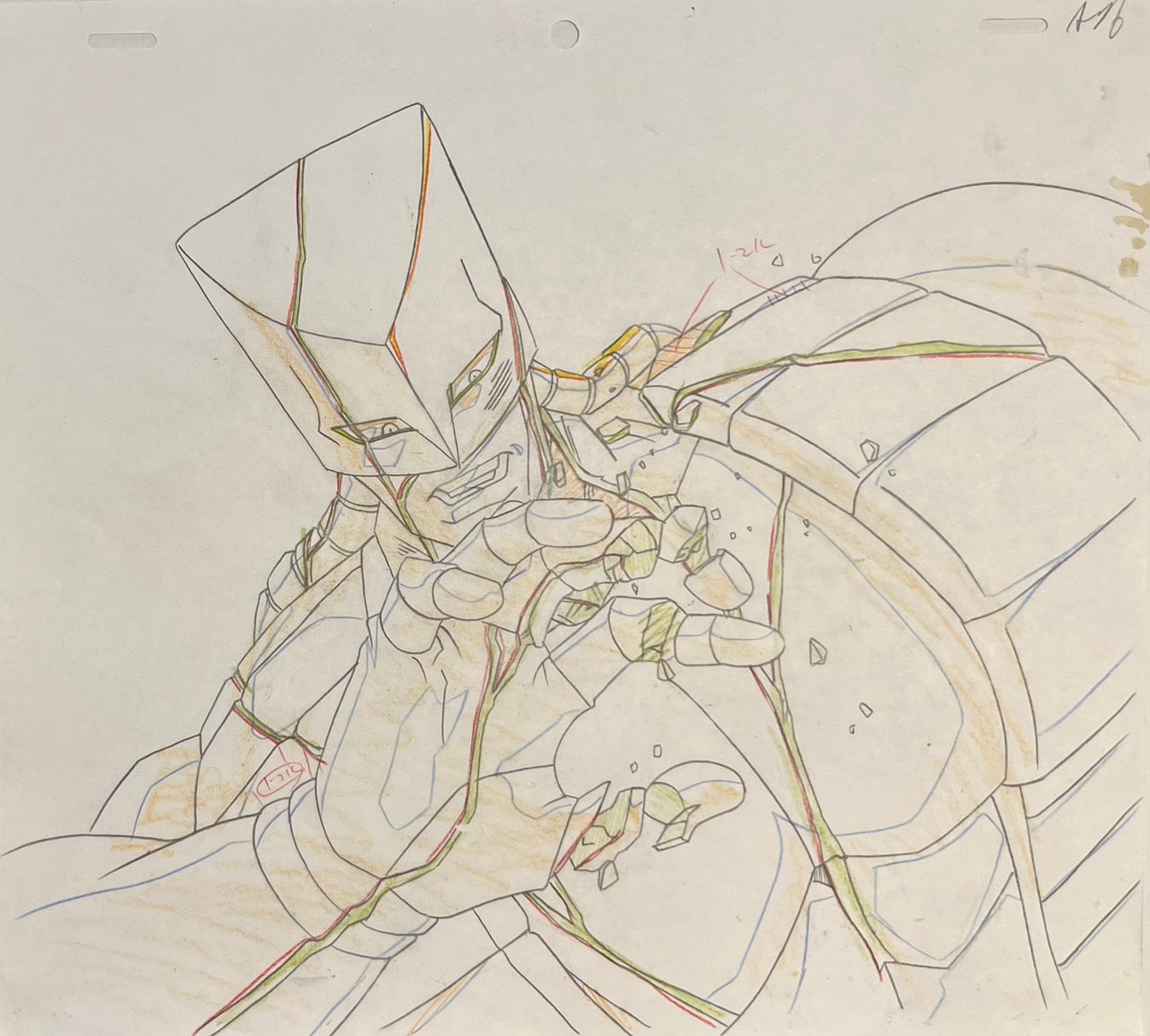 Celdas y bocetos de JoJo's Bizarre Adventure (EL MUNDO)