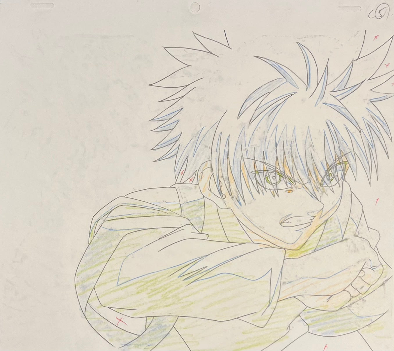 全职猎人 原画胶片与手稿（奇犽）