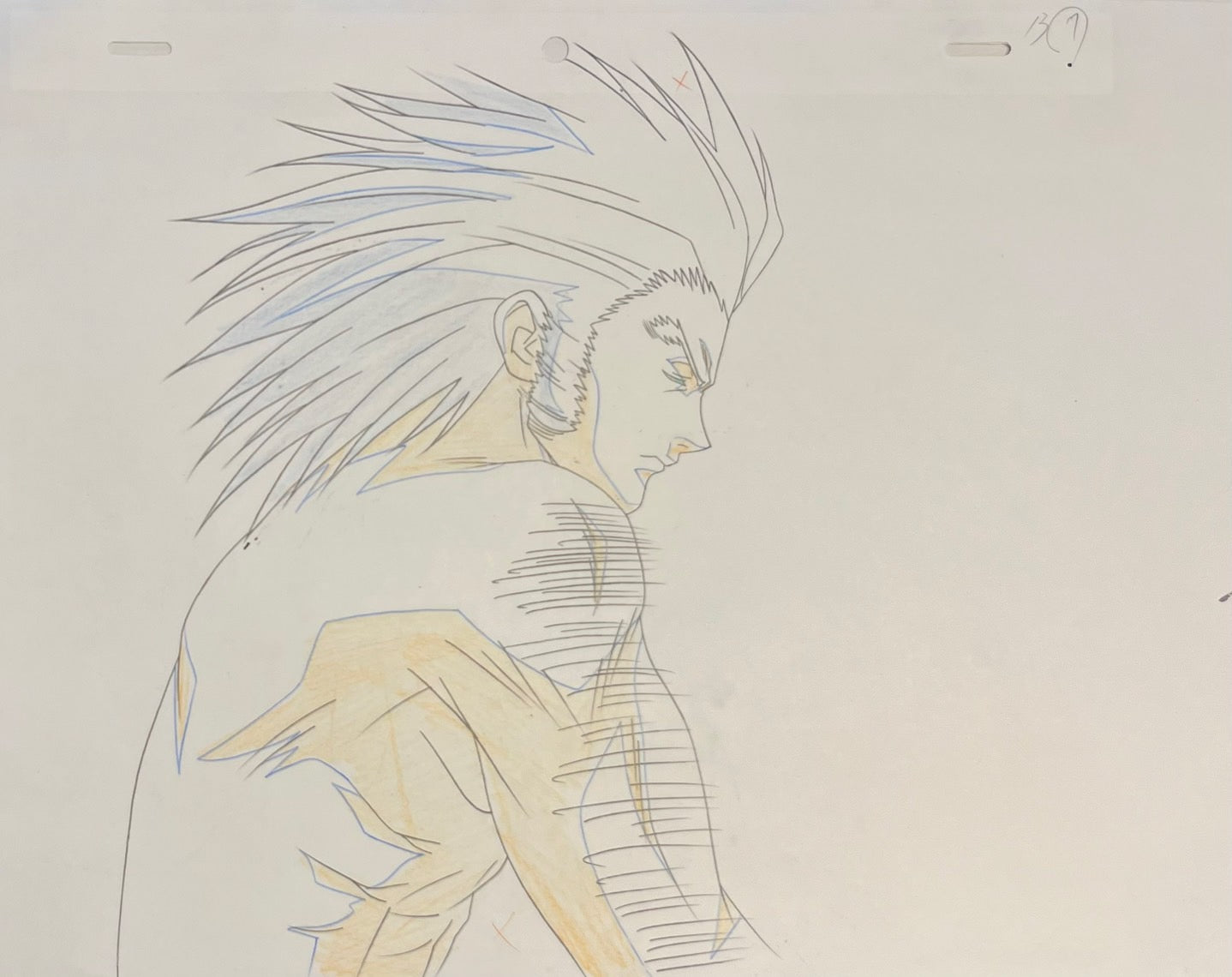 全职猎人  原画胶片与手稿（窩金） ＊轻微破损