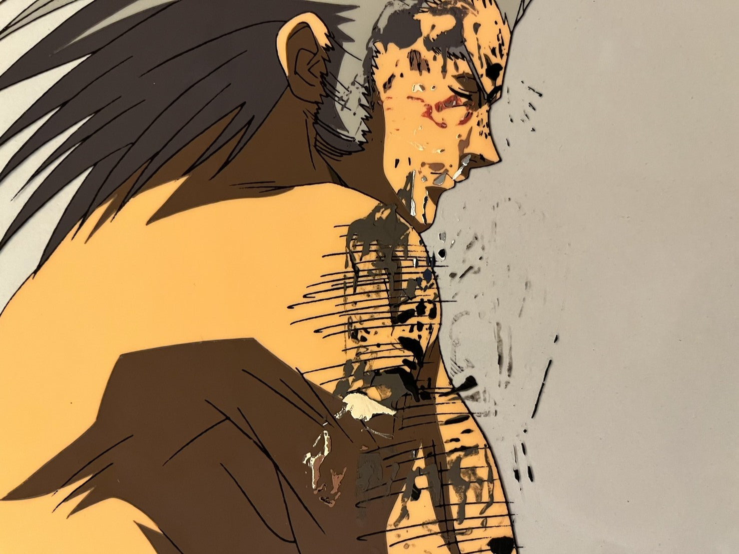 Hunter x Hunter Original Cel and Sketch (Uvogin) ＊Slightly Damaged