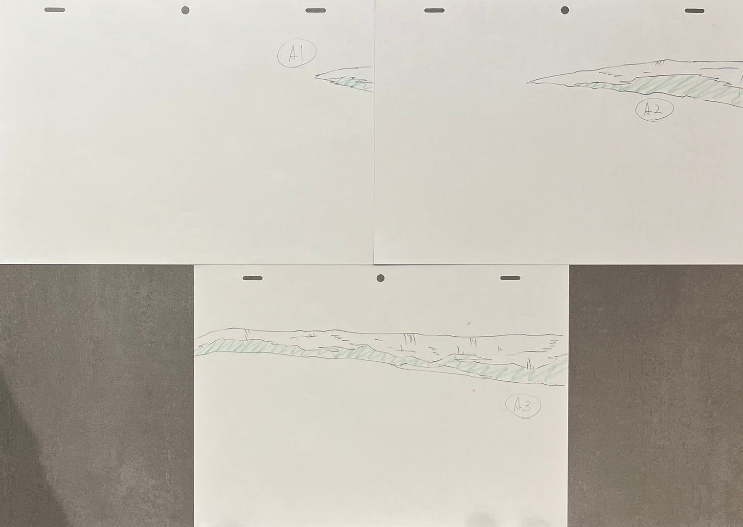 《火影忍者》原画（九尾/九喇嘛与斑）6页套装