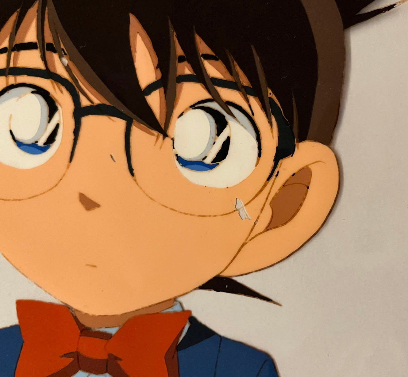 Detective Conan Original Cel and Drawing (Conan Edogawa)