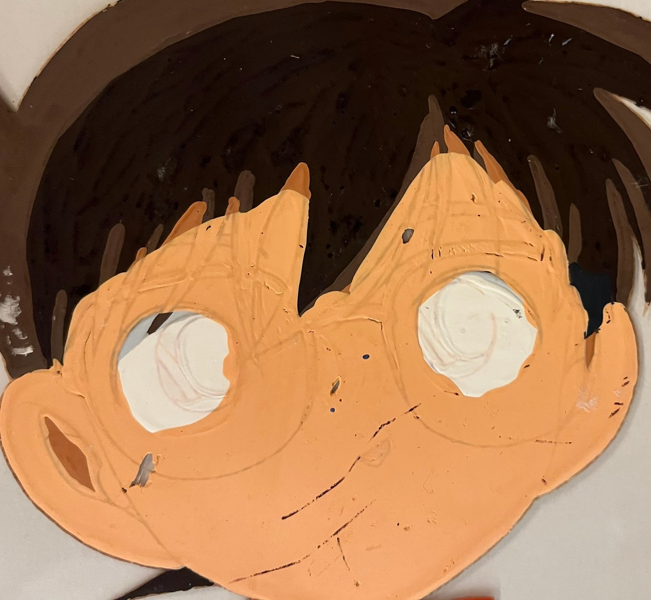 Detective Conan Original Cel and Drawing (Conan Edogawa)