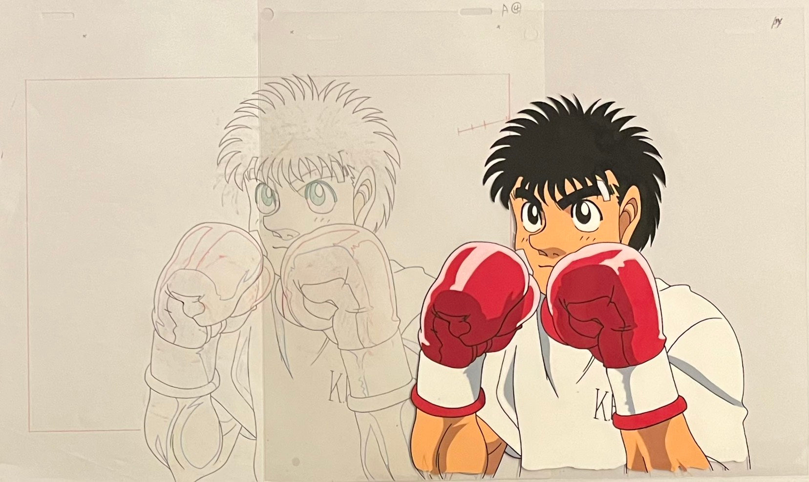 Hajime No Ippo Original Cels and Sketch (Ippo Makunouchi)