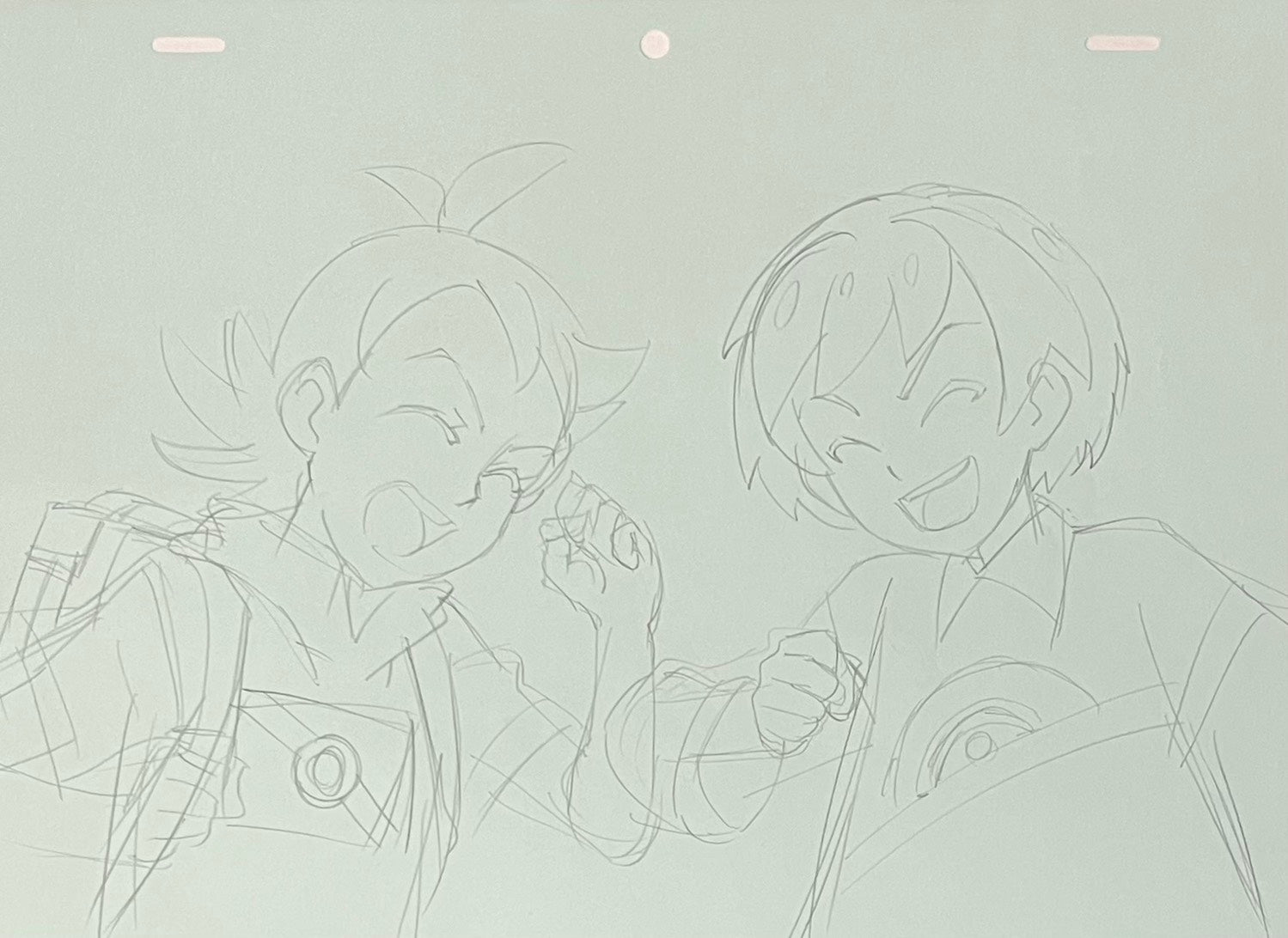 Pokémon Original 3 Page Drawing (Goh & Horace)