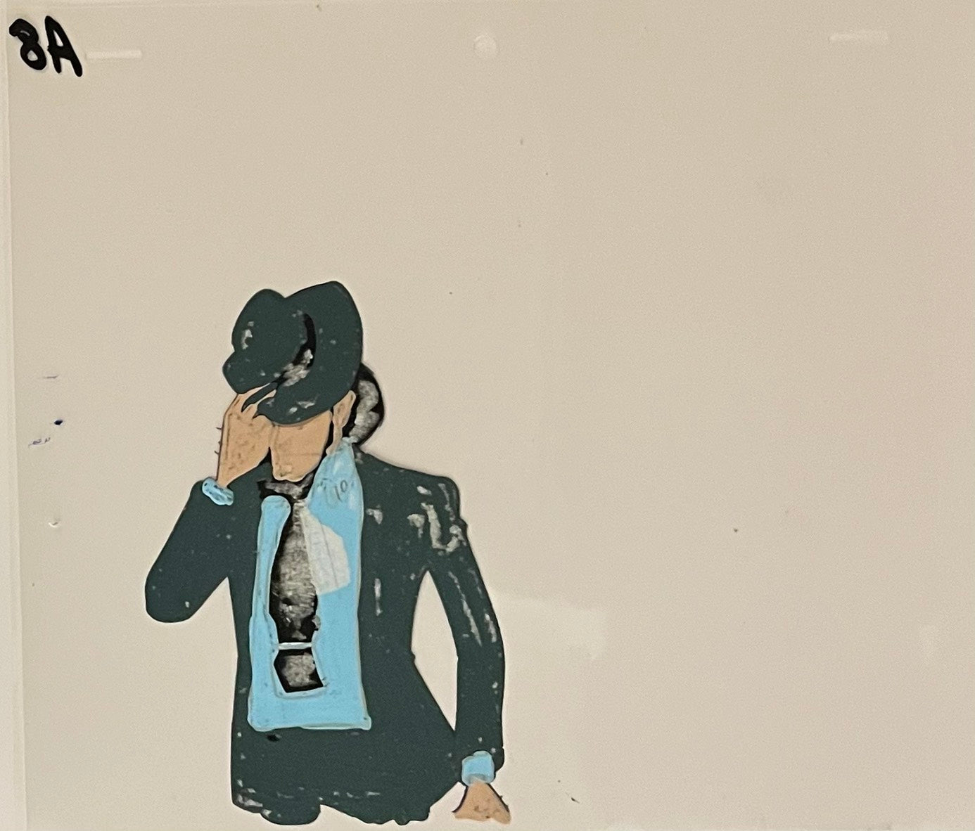 Lupin III Original Cel and Drawing (Daisuke Jigen)