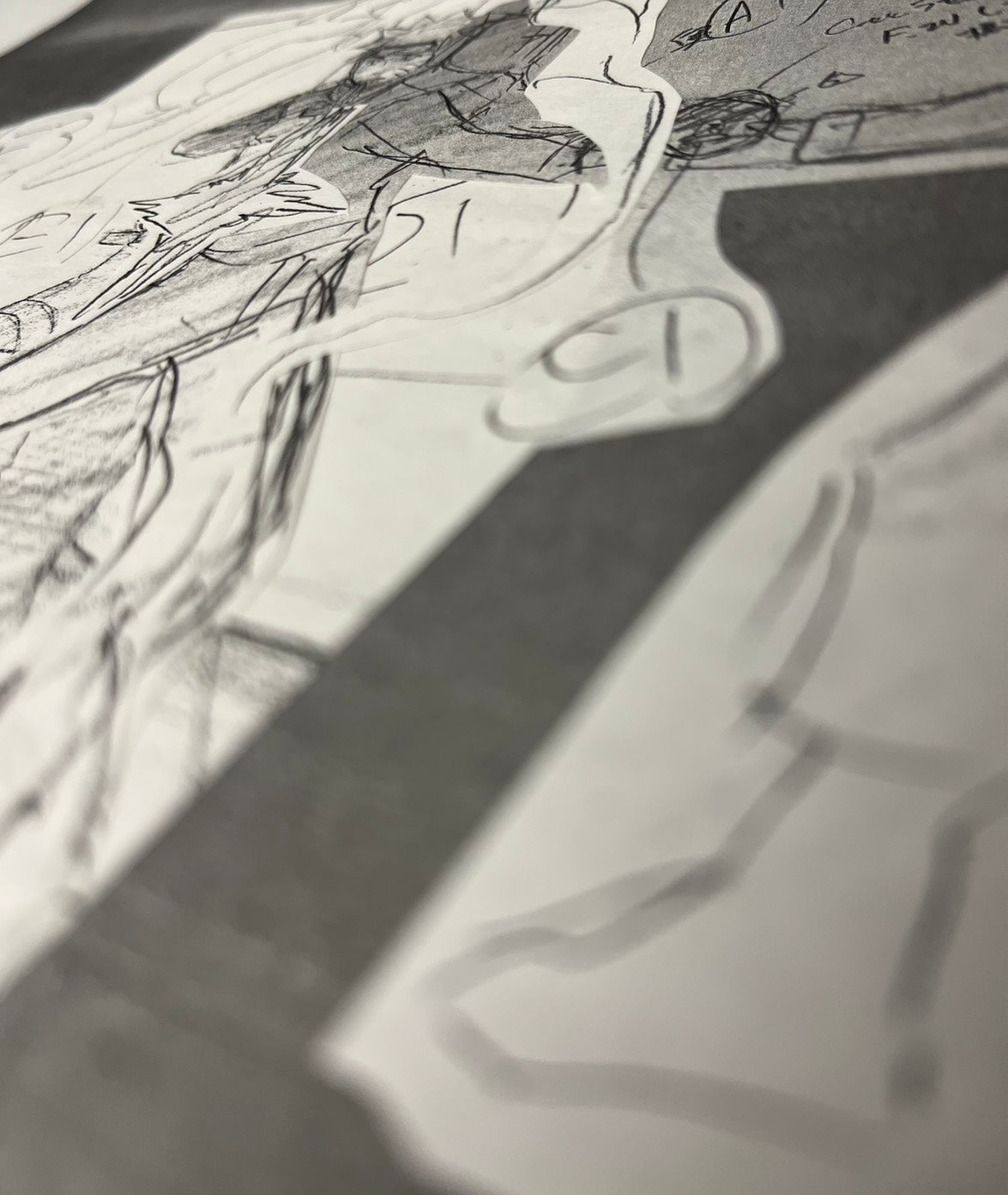 Naruto Original Genga Layout (Naruto Uzumaki)