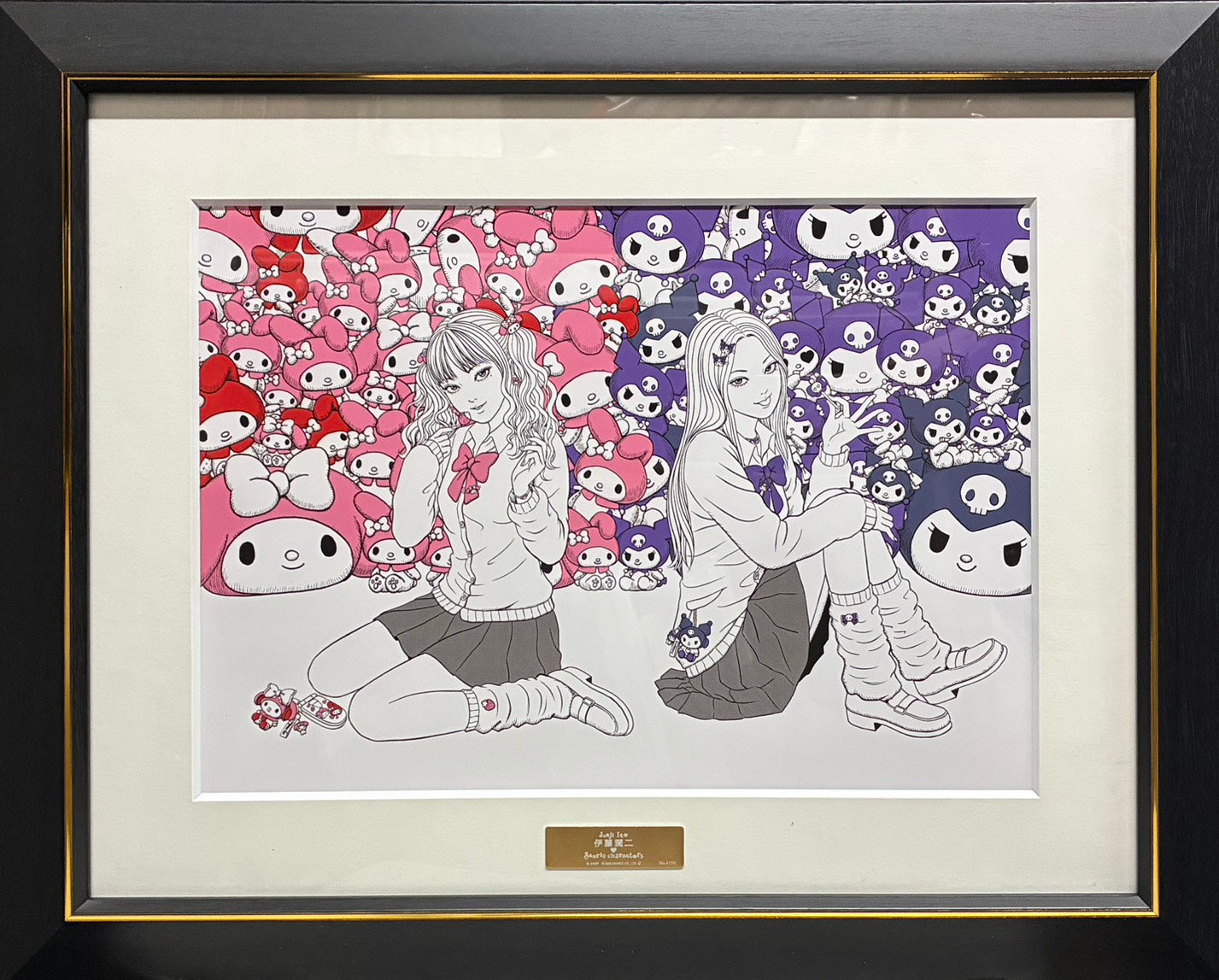 Junji Ito X Sanrio Limited Reproduction (Tomie & My Melody & Kuromi)