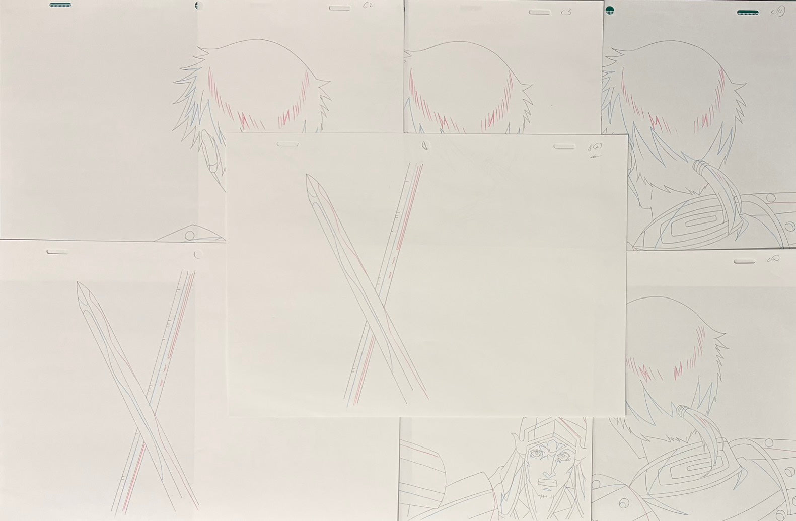 Kingdom Original 8 Page Sketch (Li Xin / Shin)