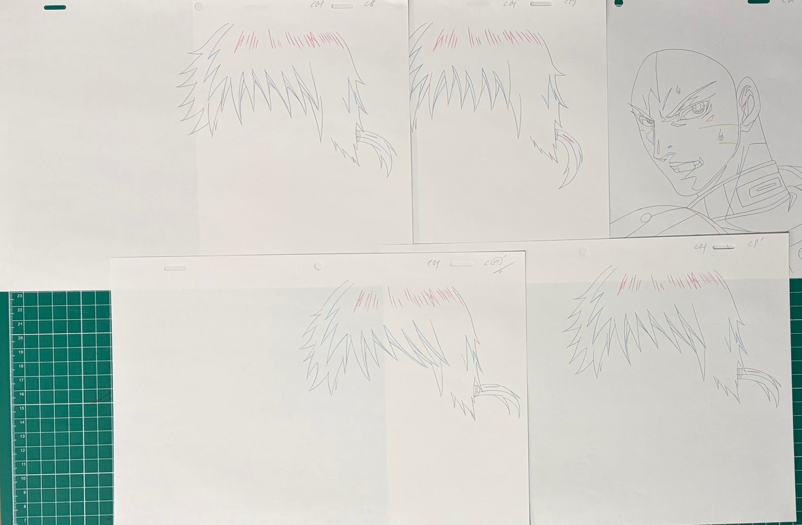 Kingdom Original 6 Page Sketch (Li Xin / Shin)