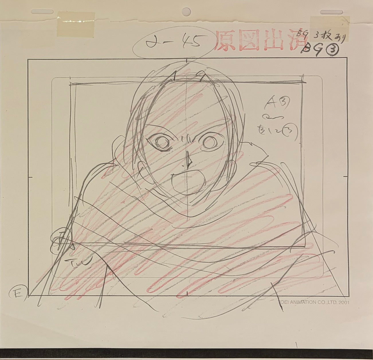 One Piece Original 5 Page Drawing (Vivi)