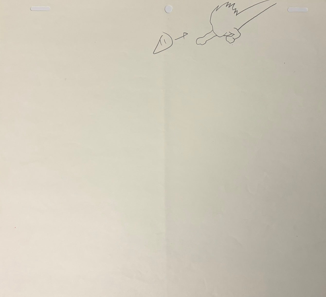 Dragonball Z Original 3 Page Drawing