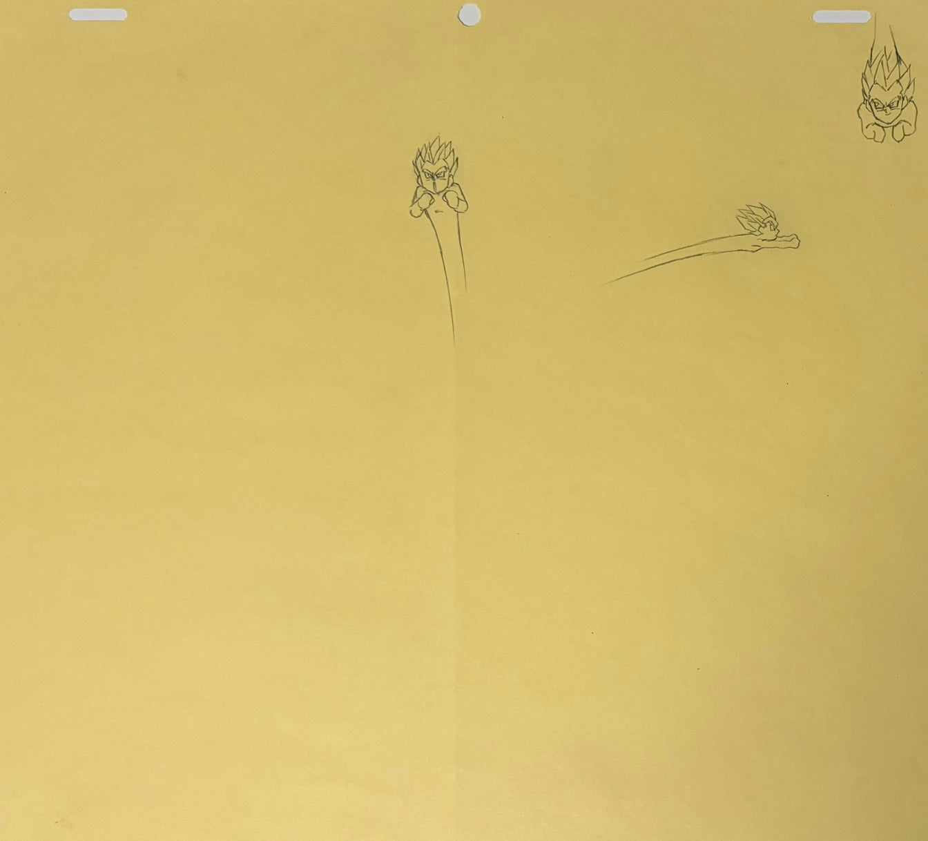 Dragonball Z Original 6 Page Drawing