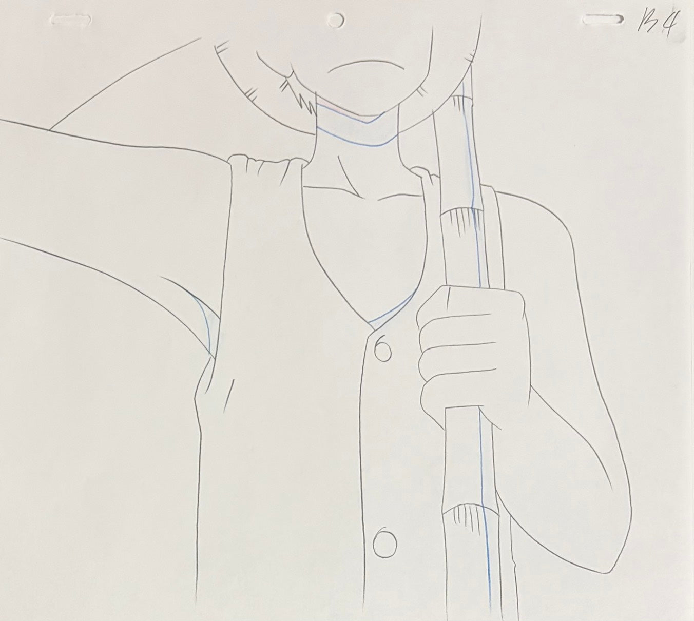 One Piece Original Sketch (Luffy)