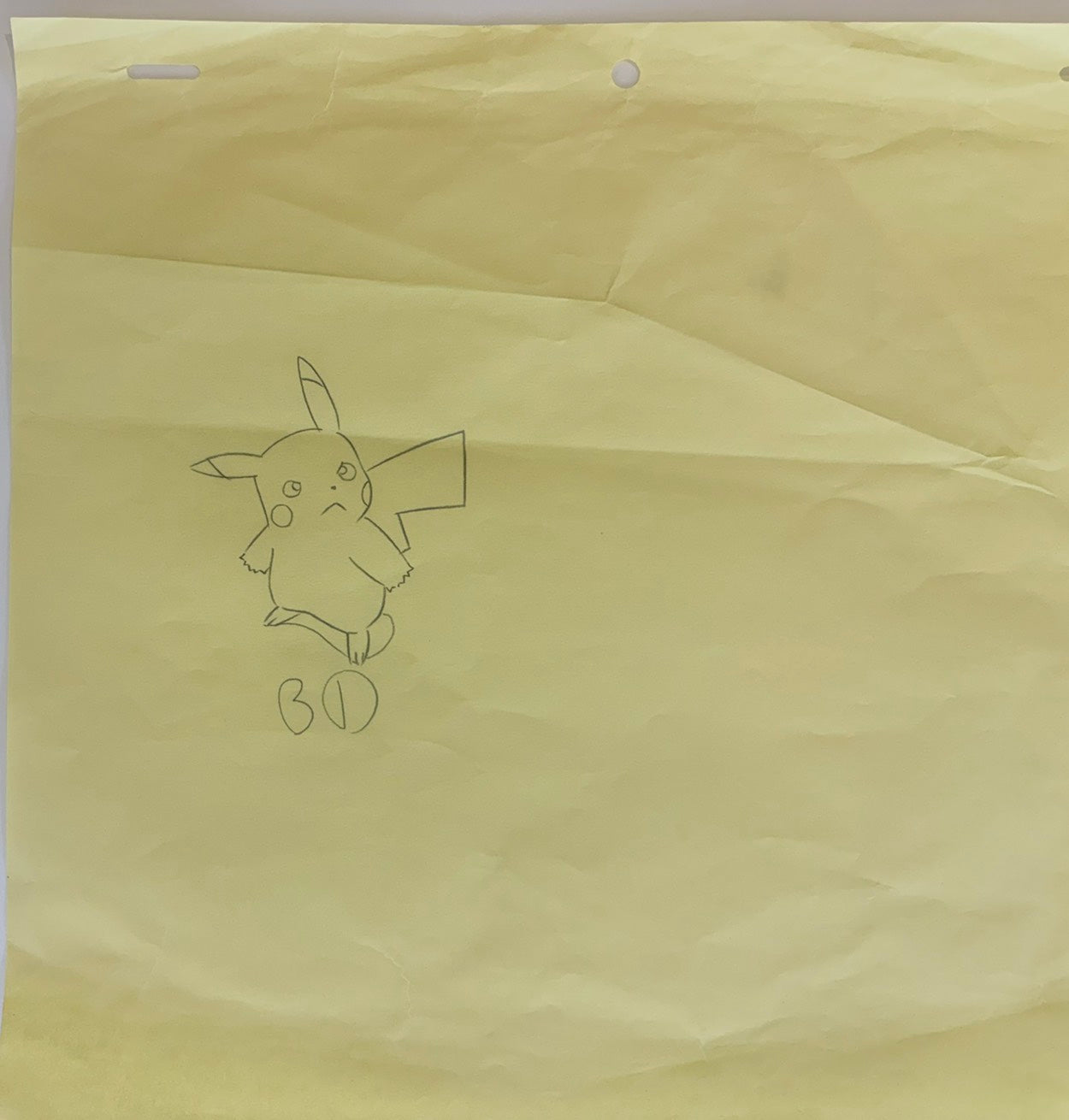 Pokémon Original Drawing (Pikachu)