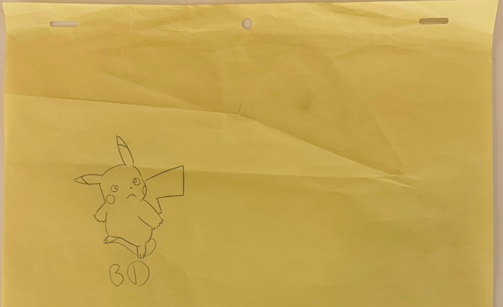 Pokémon Original Drawing (Pikachu)