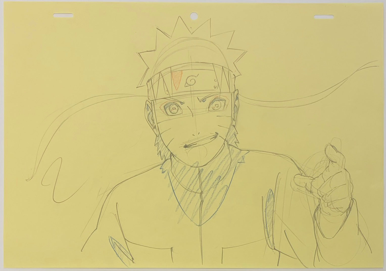 Naruto Shippuden Original Genga (Naruto Uzumaki)