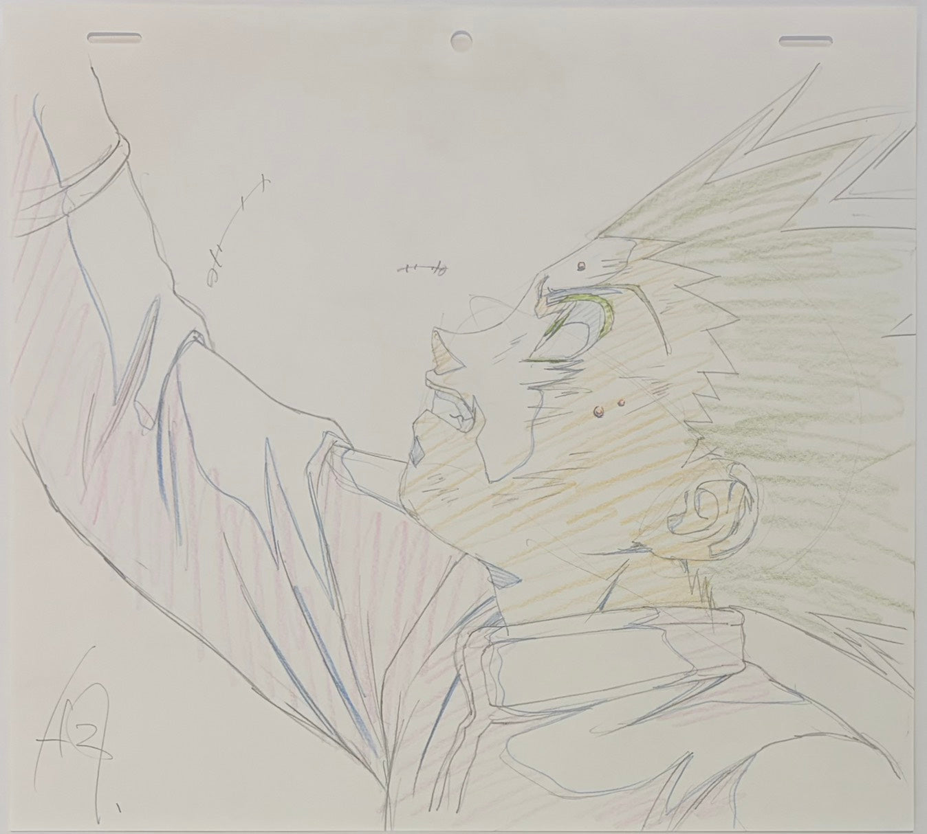 Hunter x Hunter (1999 Series) Original Genga (Gon Freecss) 3-Piece Set