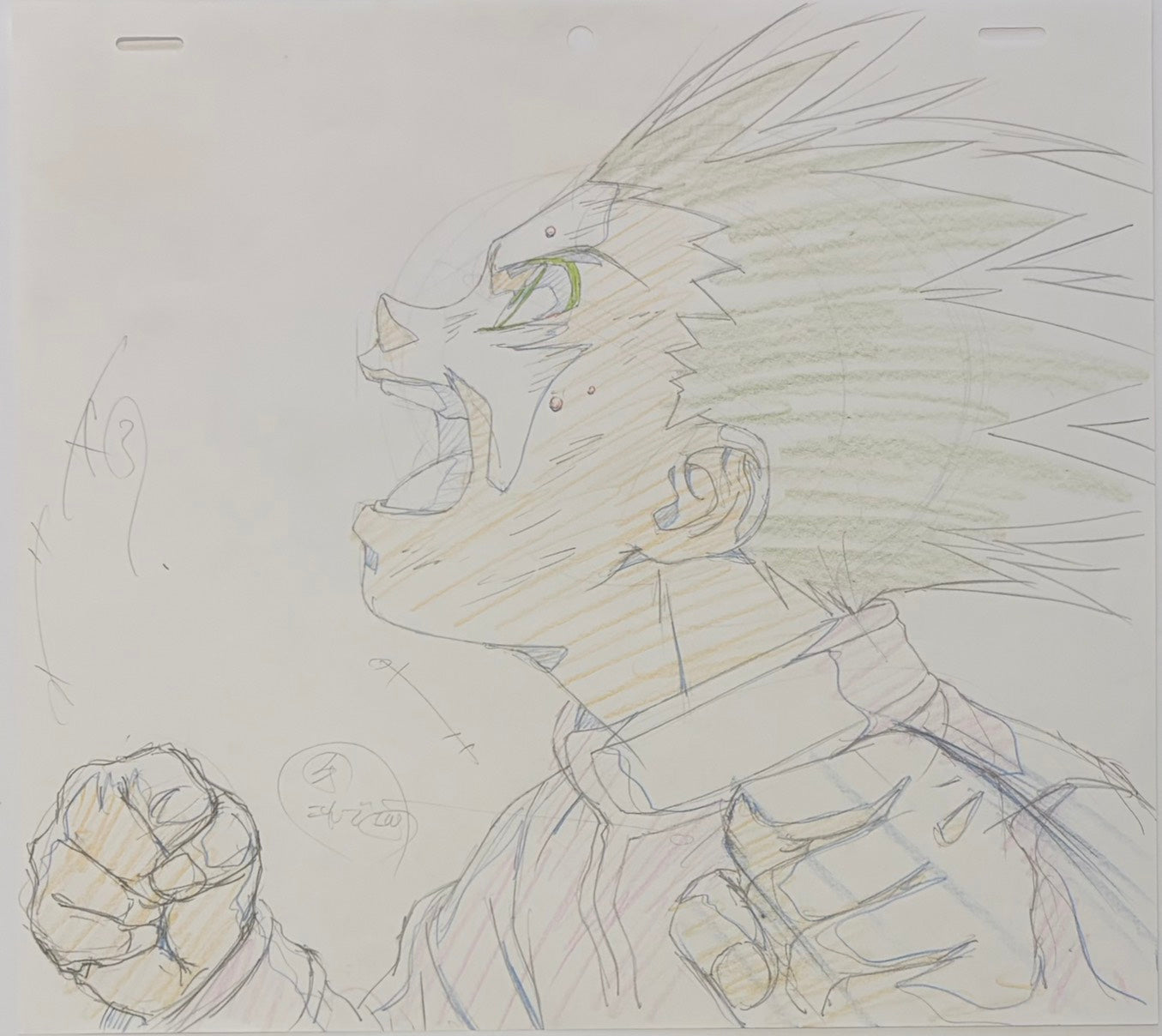 Hunter x Hunter (1999 Series) Original Genga (Gon Freecss) 2-Piece Set