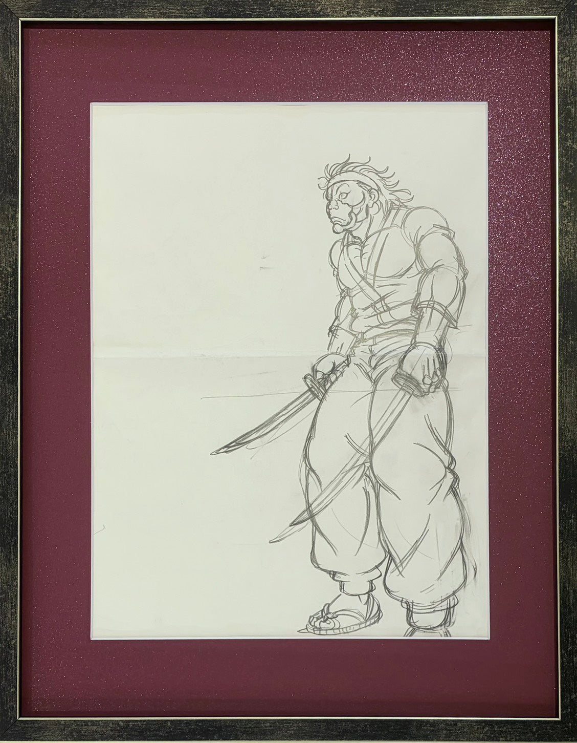 Baki Original Genga (Musashi Miyamoto)