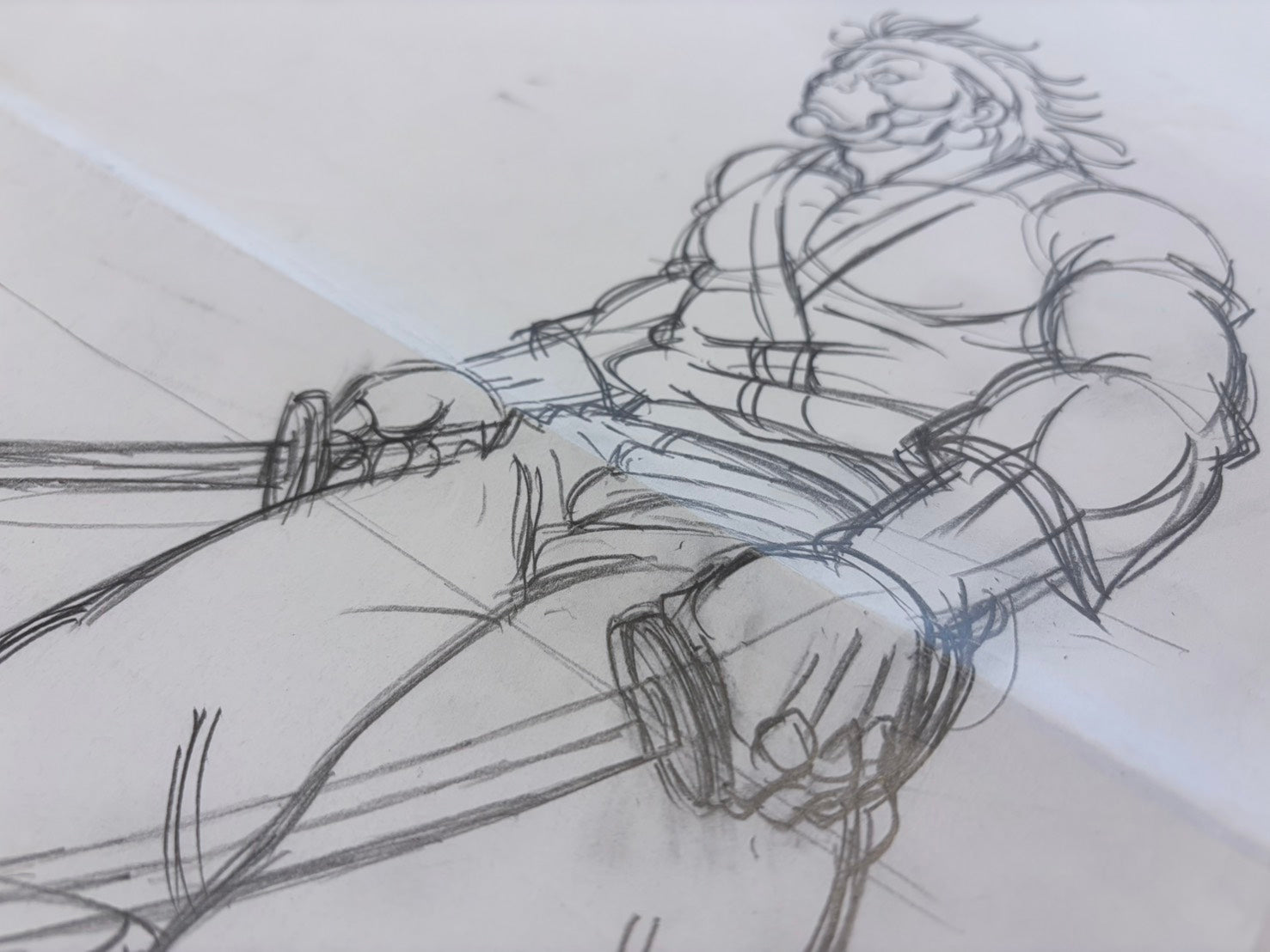 Baki Original Genga (Musashi Miyamoto)
