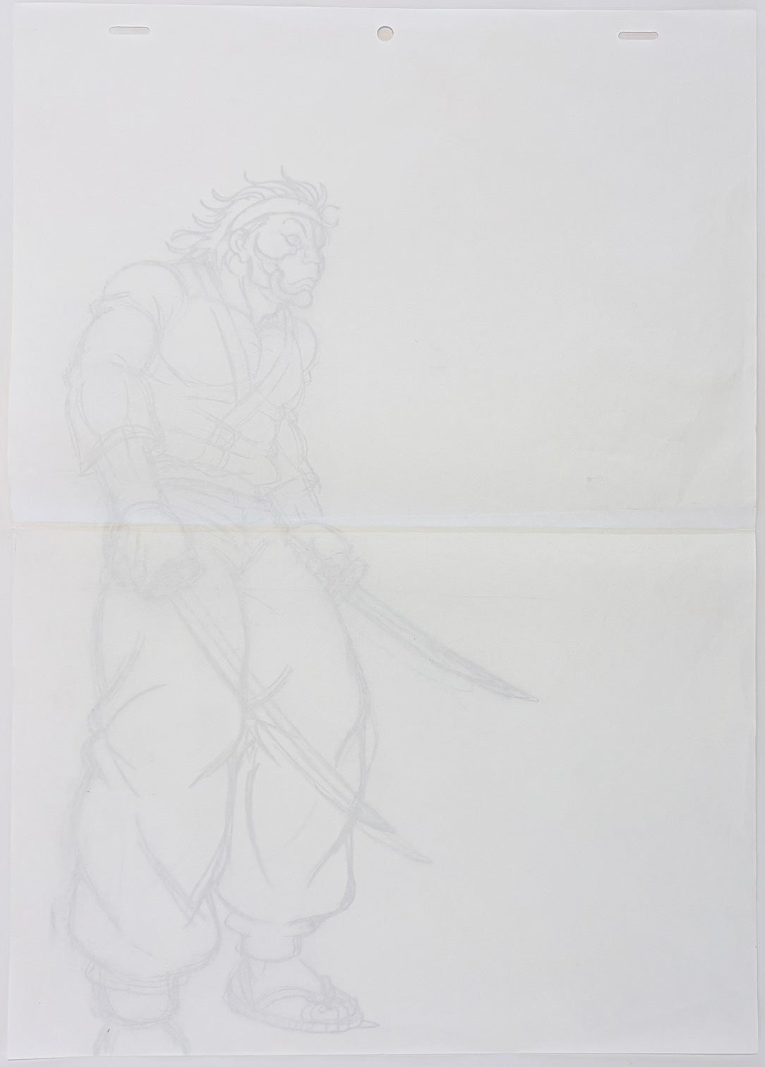 Baki Original Genga (Musashi Miyamoto)