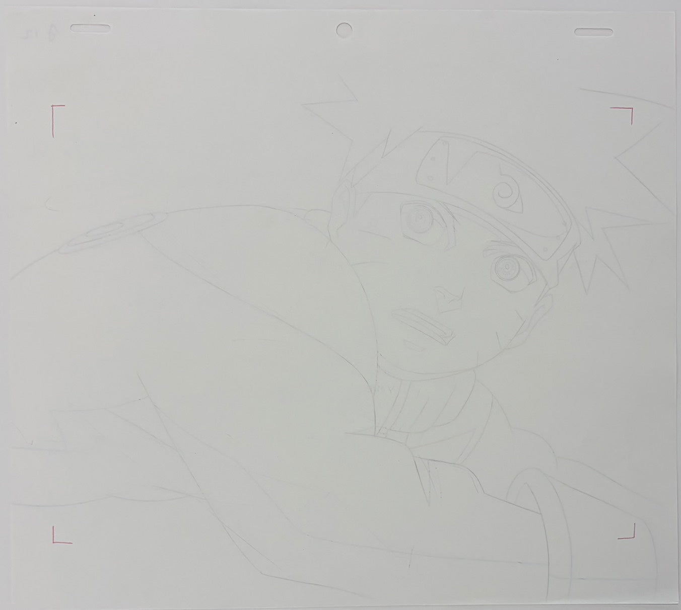 Set de 3 piezas de douga original de Naruto (Naruto Uzumaki)