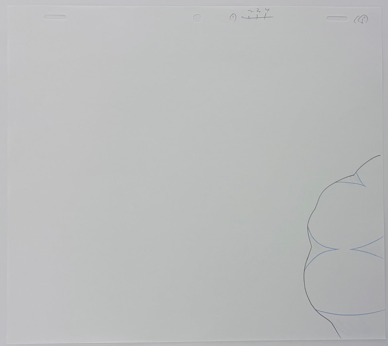 Set de 3 piezas de douga original de Naruto (Naruto Uzumaki)