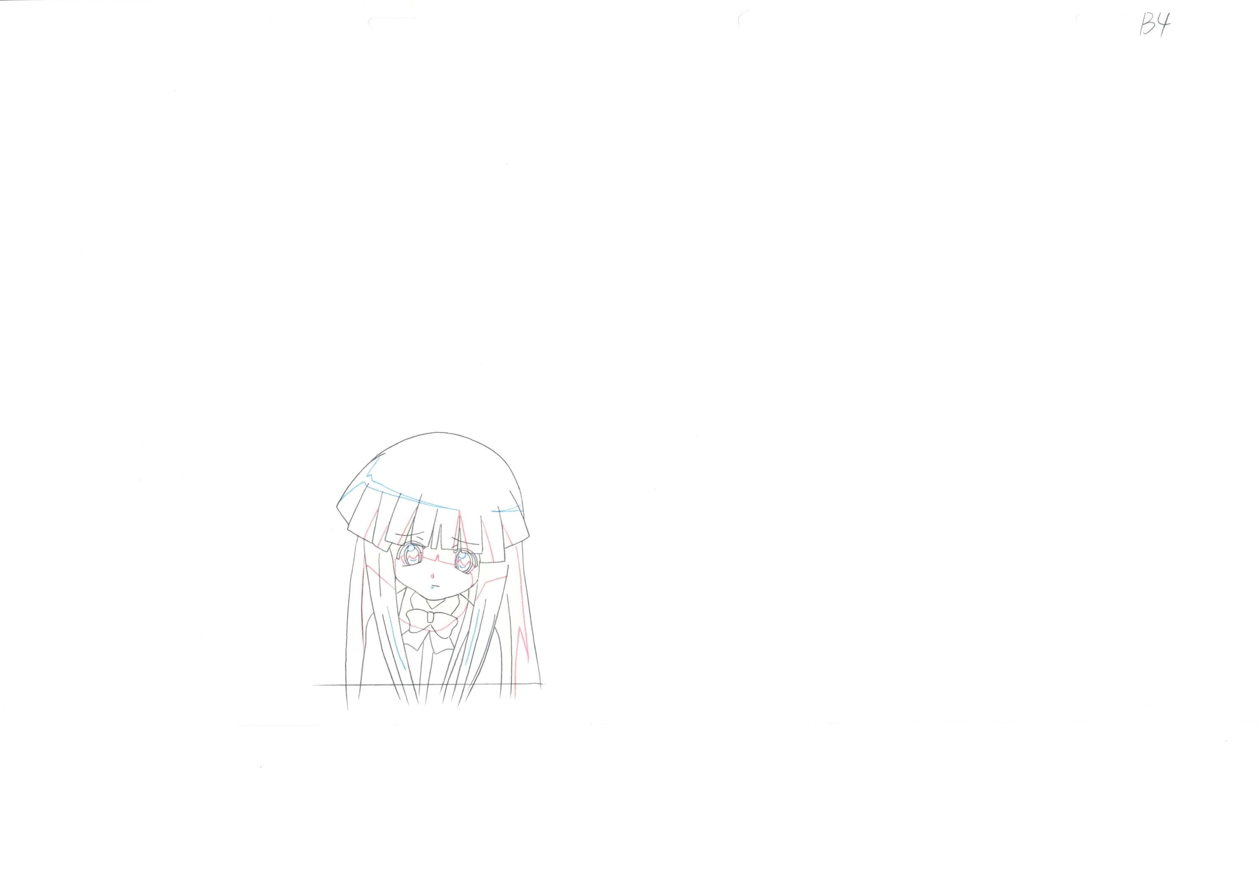 Higurashi When They Cry Original Drawing (Furude Rika) 4-page Set