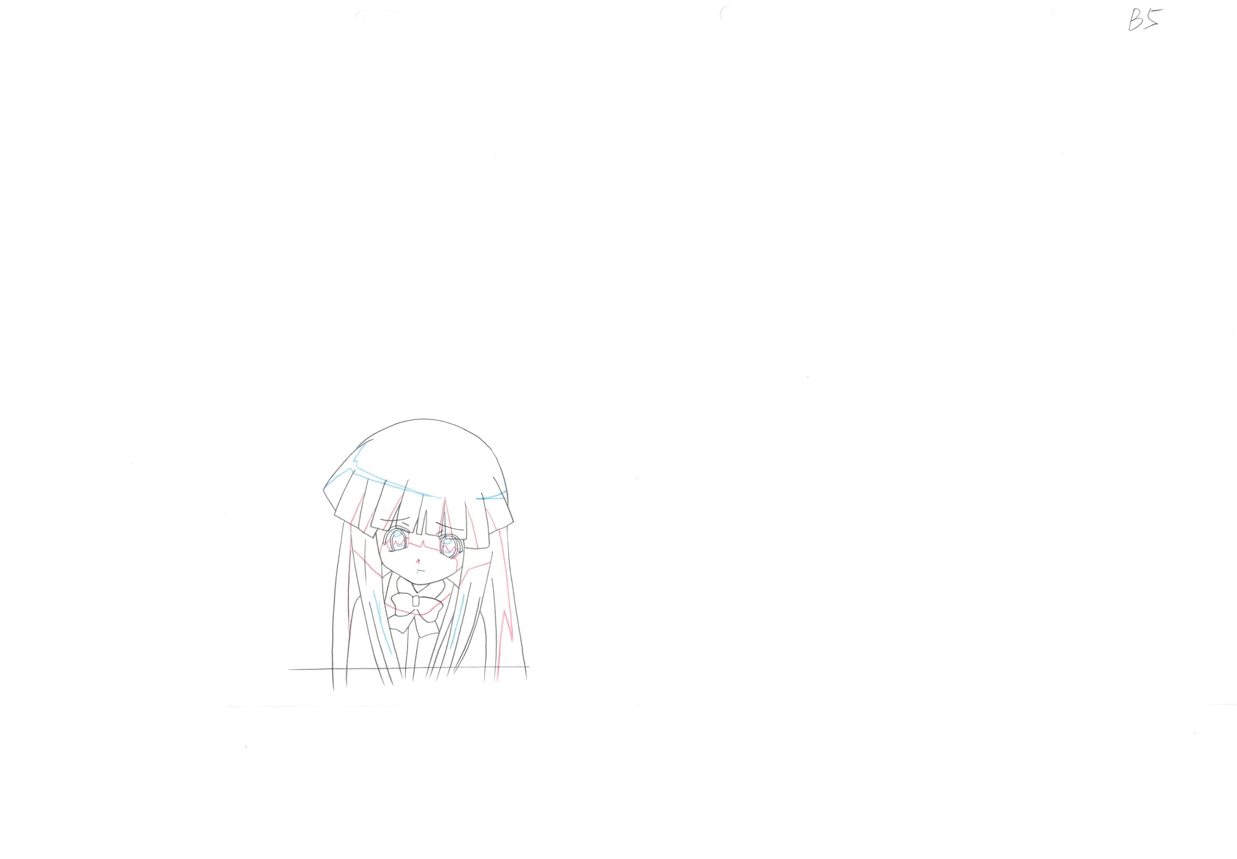 Higurashi When They Cry Original Drawing (Furude Rika) 4-page Set
