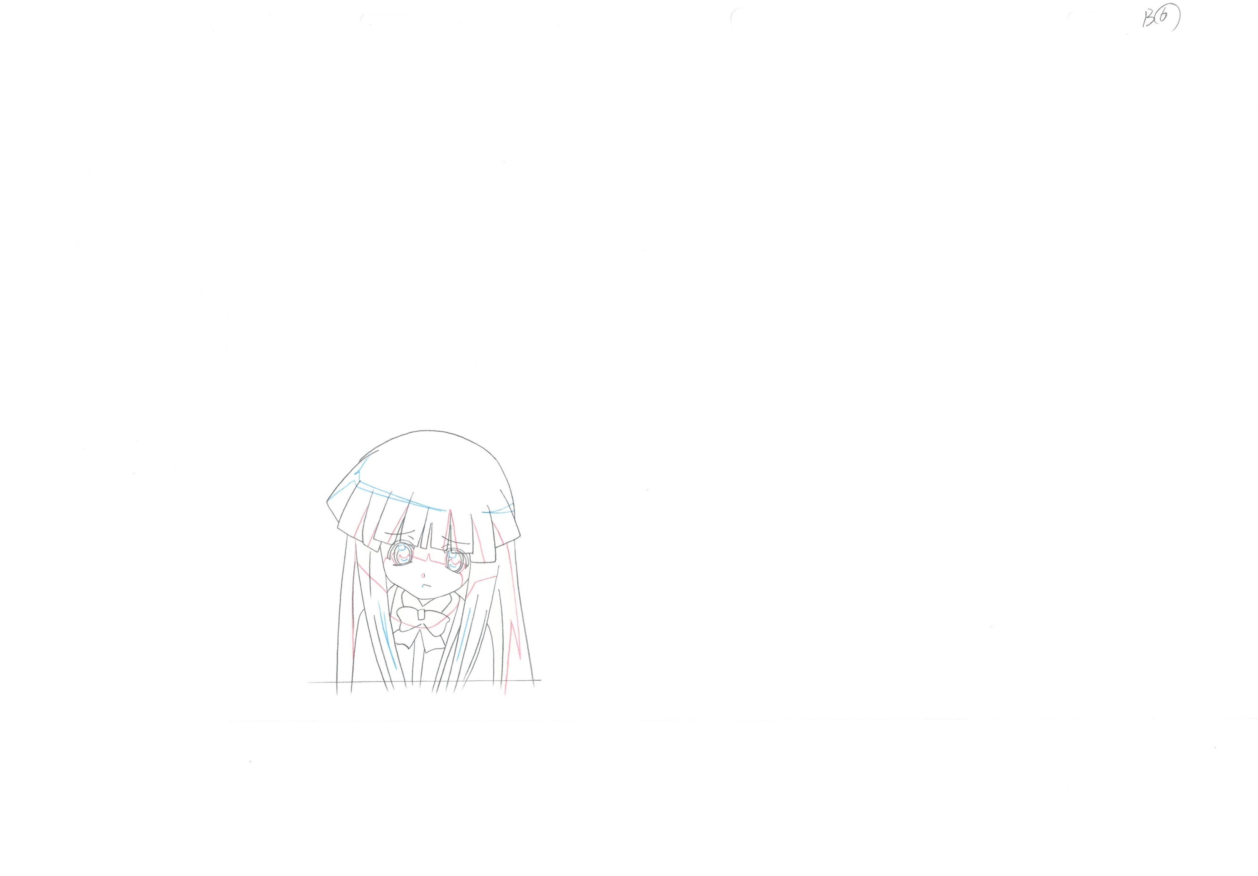 Higurashi When They Cry Original Drawing (Furude Rika) 4-page Set