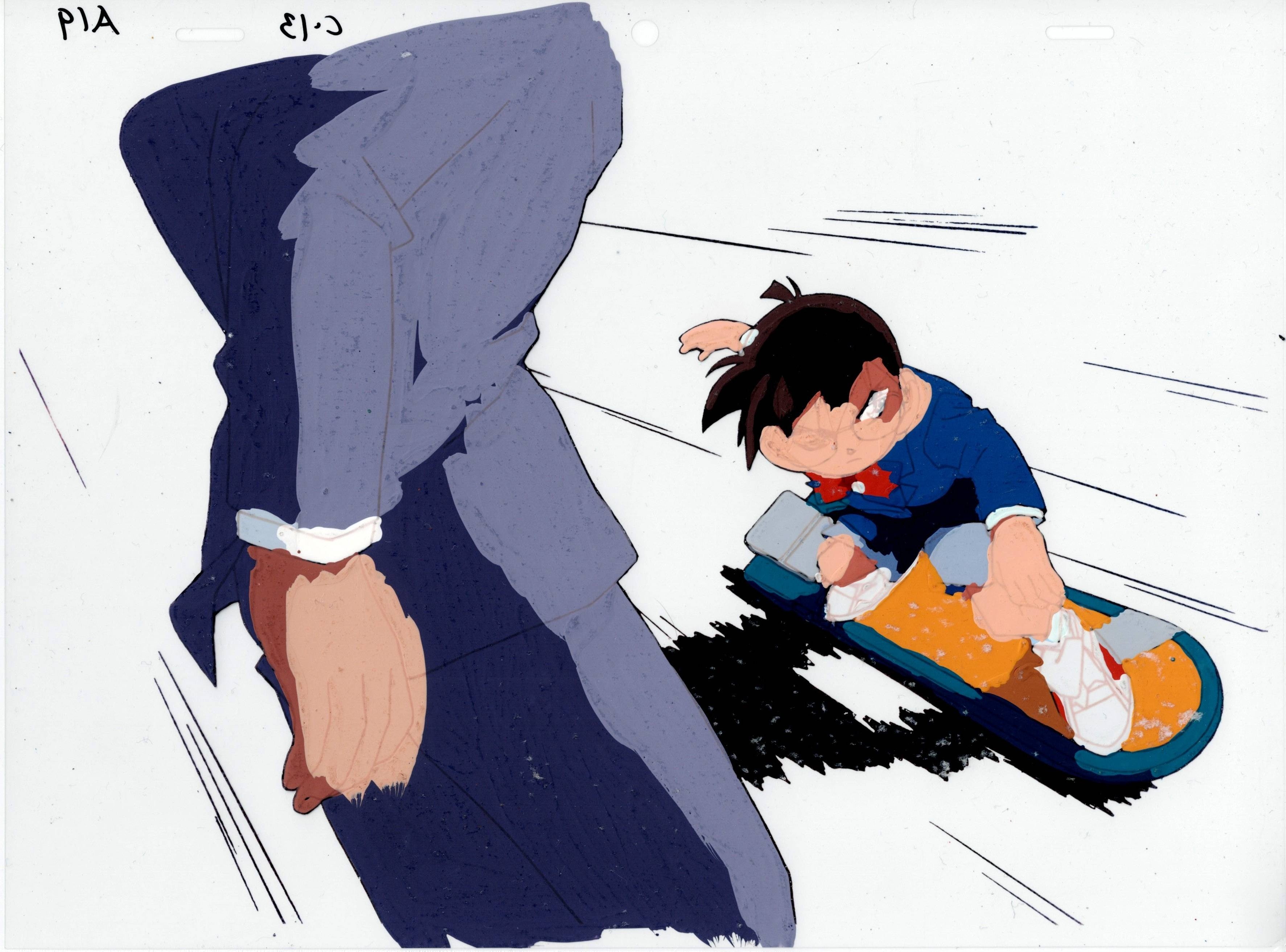 Detective Conan Original Cel & Drawing (Edogawa Conan)