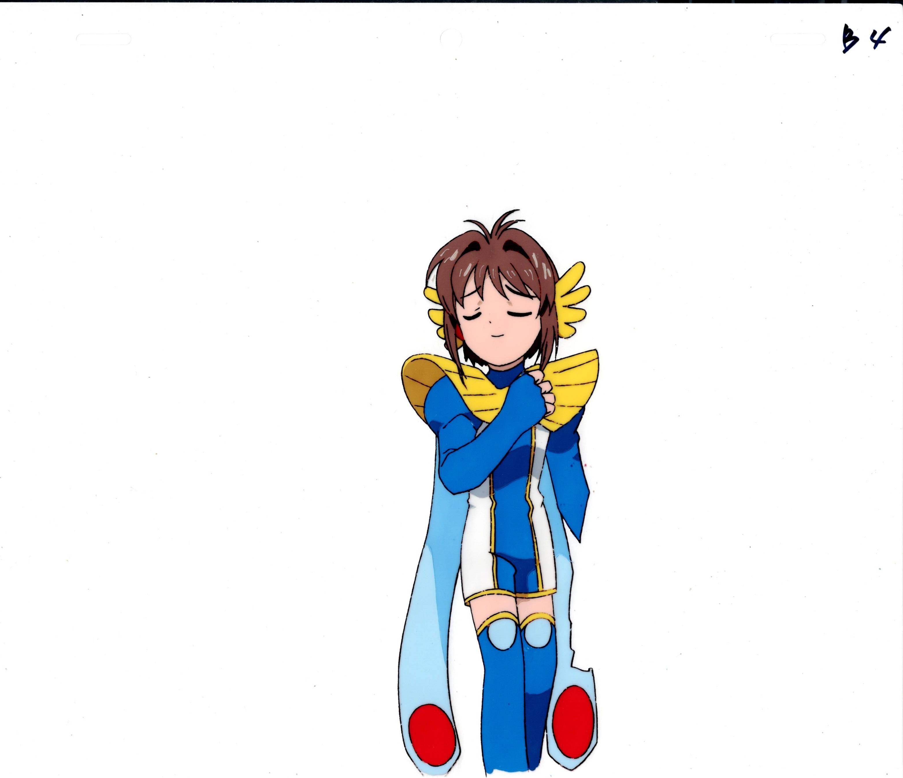 Cardcaptor Sakura Original Cel  & Drawing (Sakura Kinomoto)