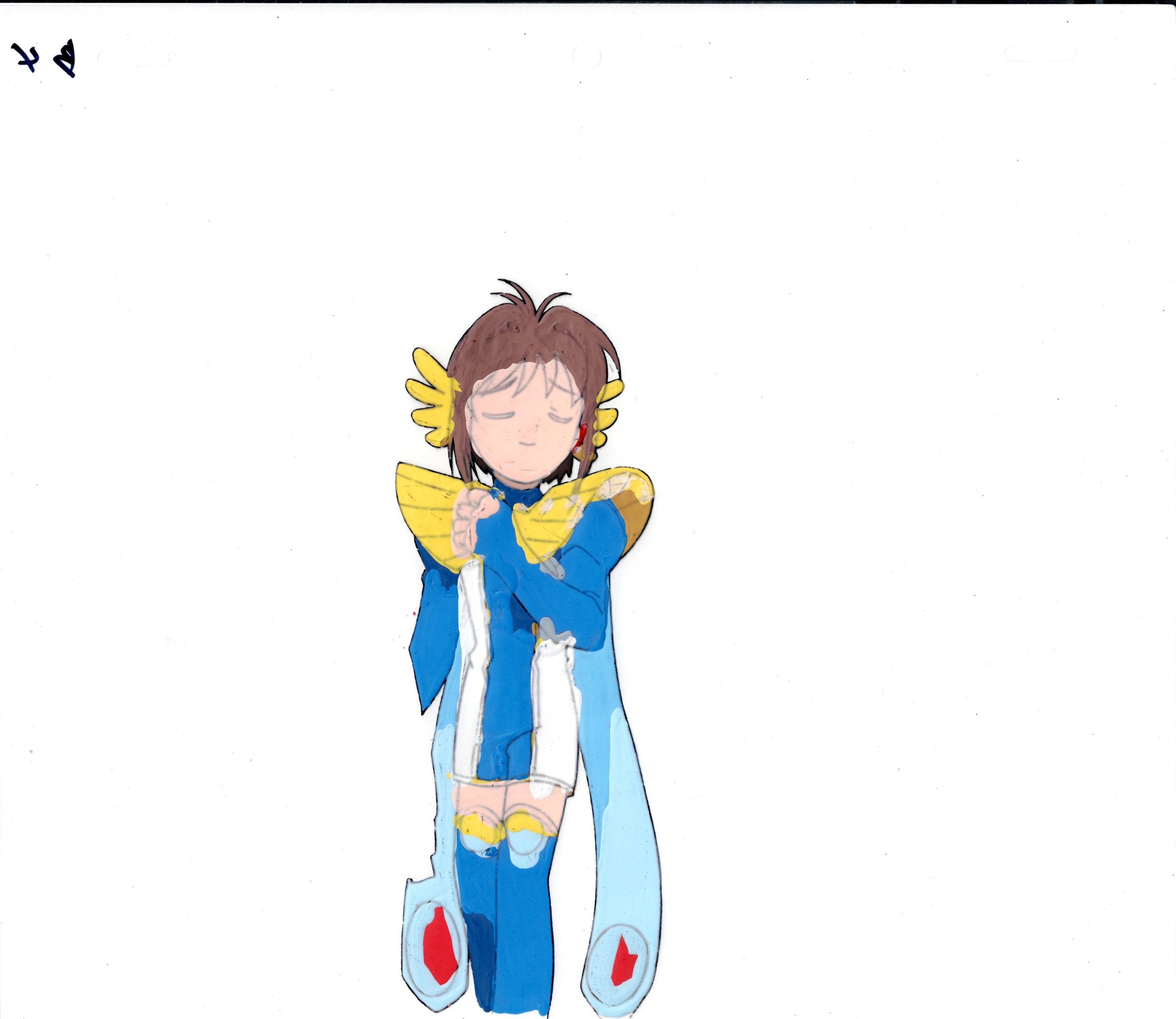 Cardcaptor Sakura Original Cel  & Drawing (Sakura Kinomoto)